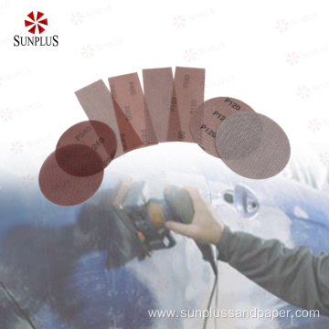 Aluminum Oxide Net Sandpaper Dust Free Sanding Disc